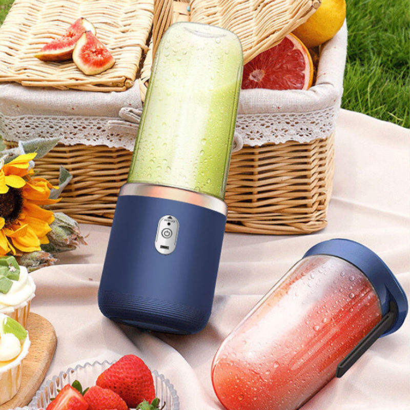 14 Oz Portable Blender USB Rechargeable, Supkitdin Waterproof Personal Blender NO.KSA002