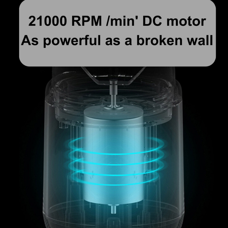 14 Oz Portable Blender USB Rechargeable, Supkitdin Waterproof Personal Blender NO.KSA002