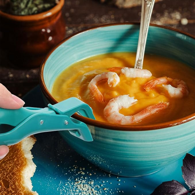 Kitchen Anti Scald Clip, Silicone Multi Purpose Tongs Anti-Skid Clamp, NO.STG007