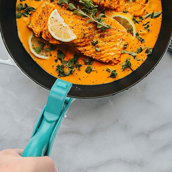 Kitchen Anti Scald Clip, Silicone Multi Purpose Tongs Anti-Skid Clamp, NO.STG007