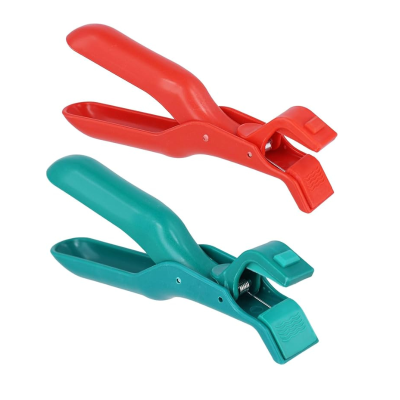 Kitchen Anti Scald Clip, Silicone Multi Purpose Tongs Anti-Skid Clamp, NO.STG007
