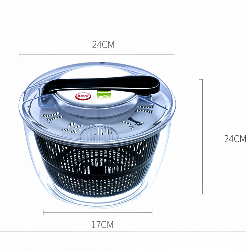 Salad Spinner,Large Lettuce Spinner Kitchen Gadgets,5 liters,NO.FVT025