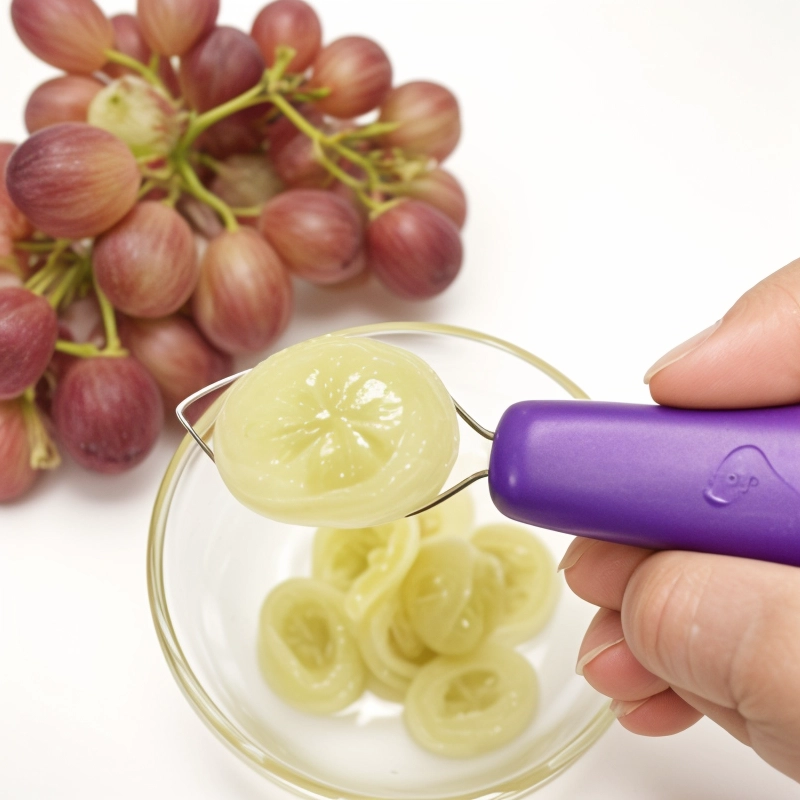 Stainless Steel Grape Peeler,  Grape Skin Peeler Pitter Remover.NO.FVT022
