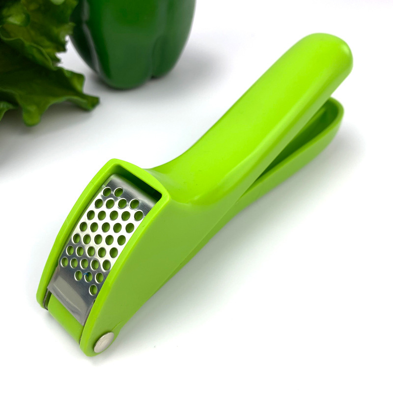 Garlic Press, Kitchen Garlic Mincer Slicer or Squeezer with Ergonomic handle NO.FVT018