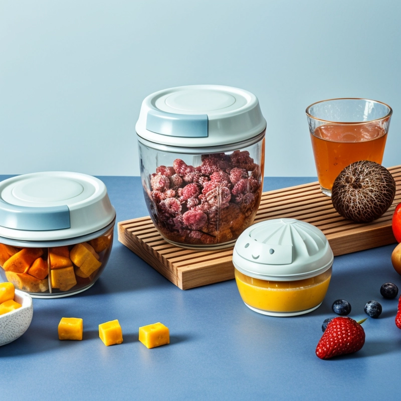 Garlic Chopper Mini Manual Hand Food Chopper NO.FVT015