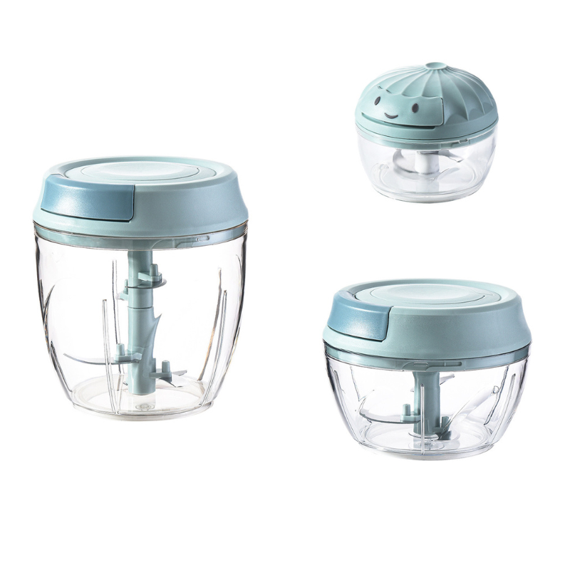Garlic Chopper Mini Manual Hand Food Chopper NO.FVT015
