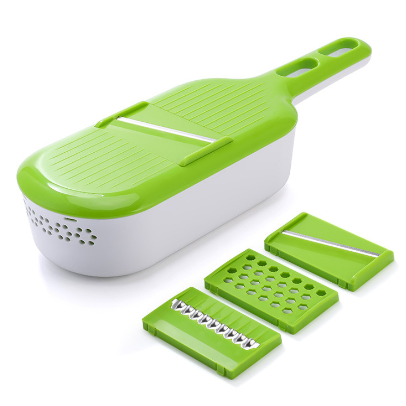Multifunction Vegetable Cutter with Drain Basket NO.FVT007