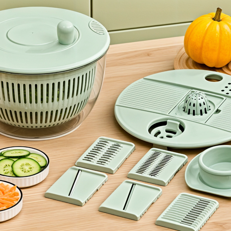 美品★動作確認済★food cutter★salad quick★sq02-az 美品☆動作確認済☆food cutter☆salad quick☆sq02-az