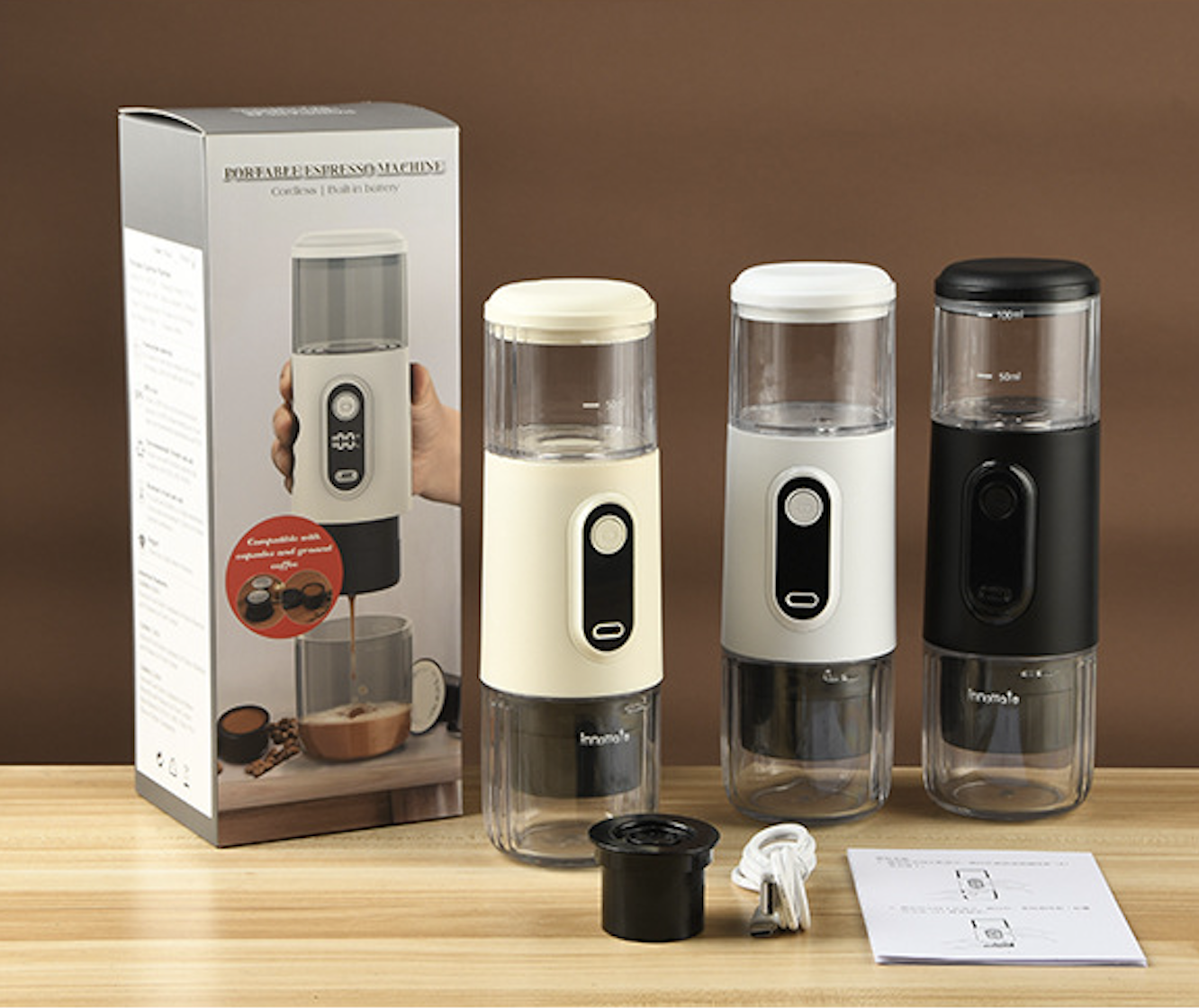 Wireless portable espresso machine NO.KSA004 Wireless portable espresso machine NO.KSA004