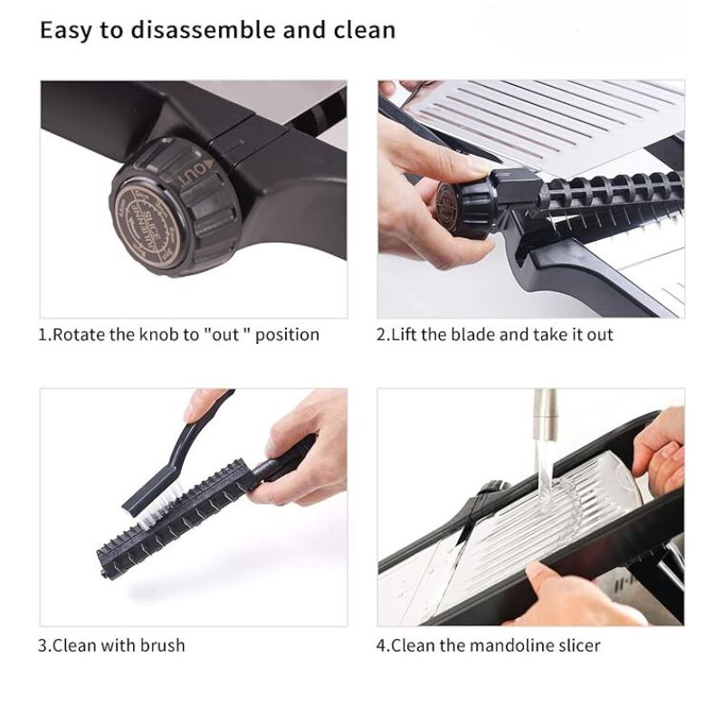 Vegetable cutter with adjustable thickness NO.FVT013