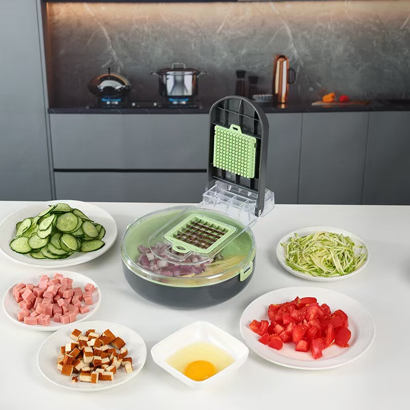 vegetable chopper 7pcs blades NO.FVT004