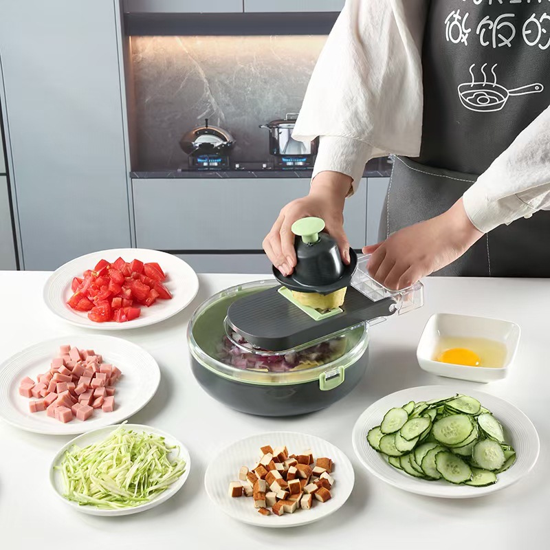 vegetable chopper 7pcs blades NO.FVT004