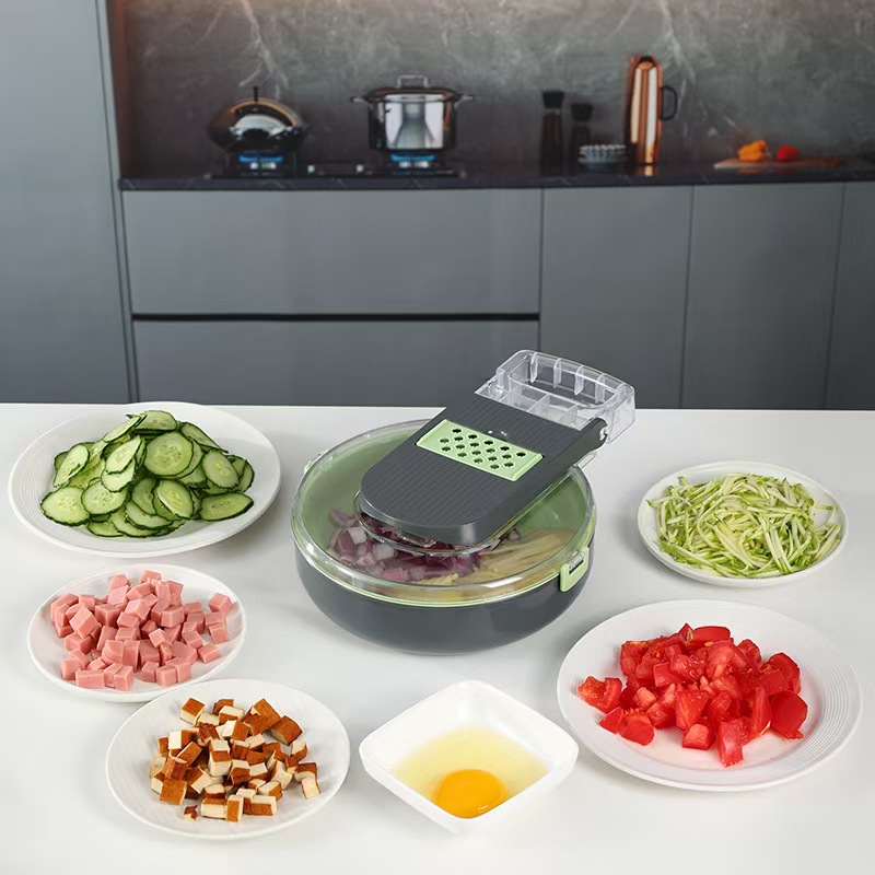 vegetable chopper 7pcs blades NO.FVT004