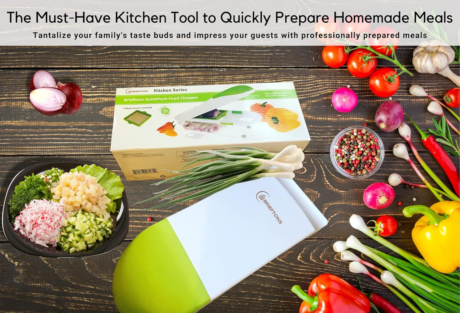 2 in 1  Vegetable Chopper NO.FVT034