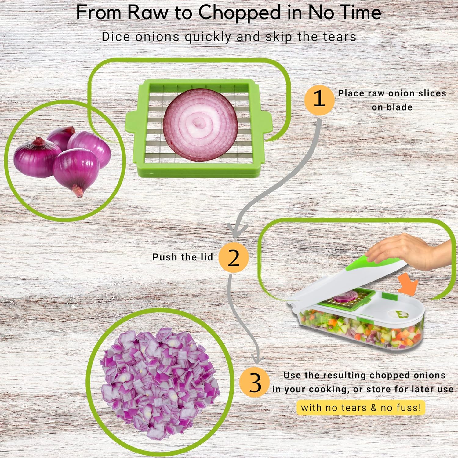 2 in 1  Vegetable Chopper NO.FVT034