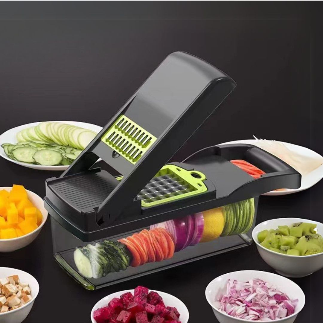 Vegetable chopper 7pcs blades NO.FVT040