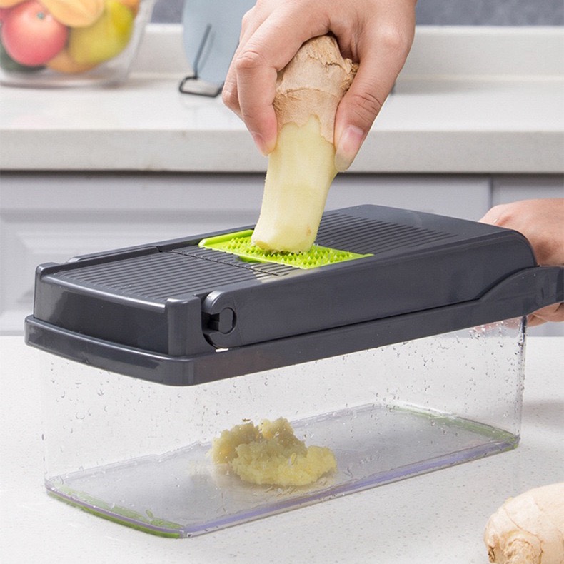 Vegetable chopper 7pcs blades NO.FVT040