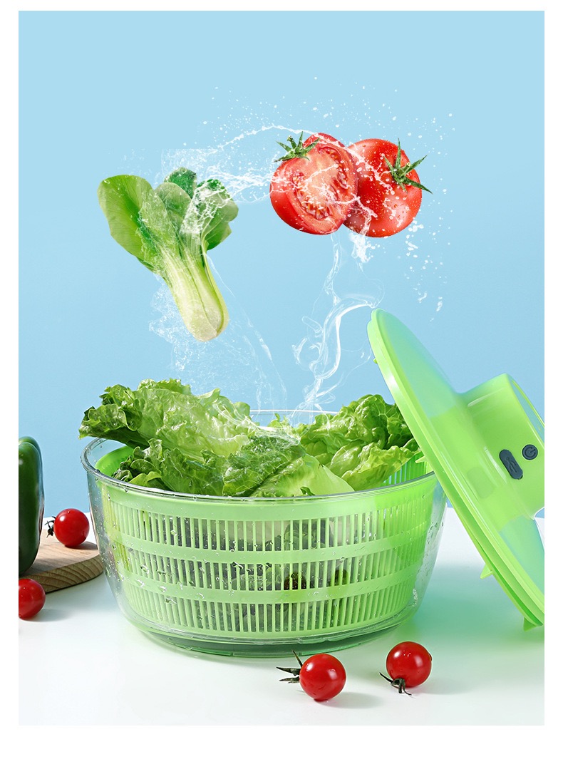 Rechargeable Salad Spinner NO.EVS008