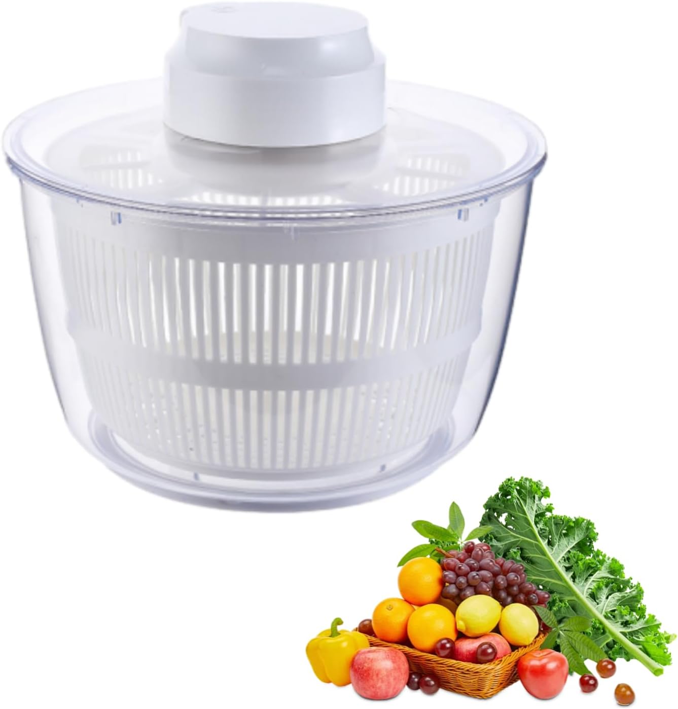 Rechargeable salad spinner NO.EVS009
