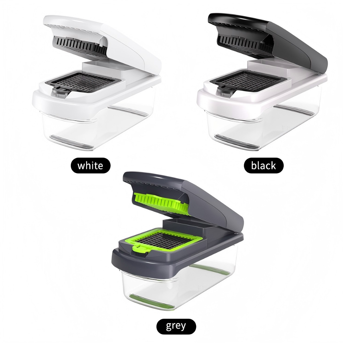 Vegetable Chopper 7pcs blades NO.FVT060