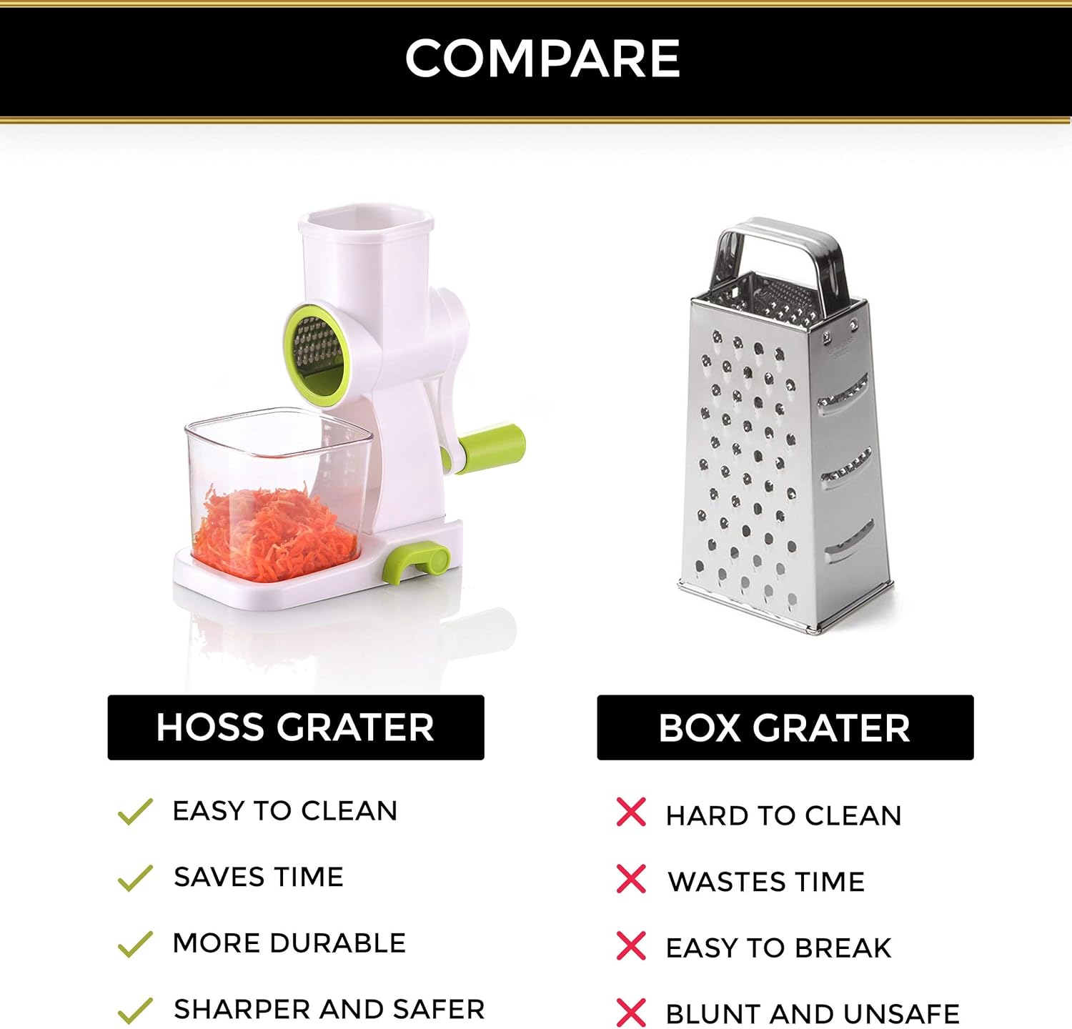 Hand Rock Vegetable Cutter 3pcs blades NO.FVT051