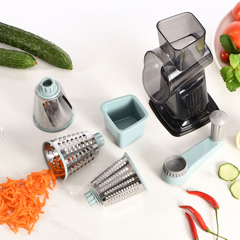 Hand Rock Vegetable Cutter 3pcs Blades NO.FVT033